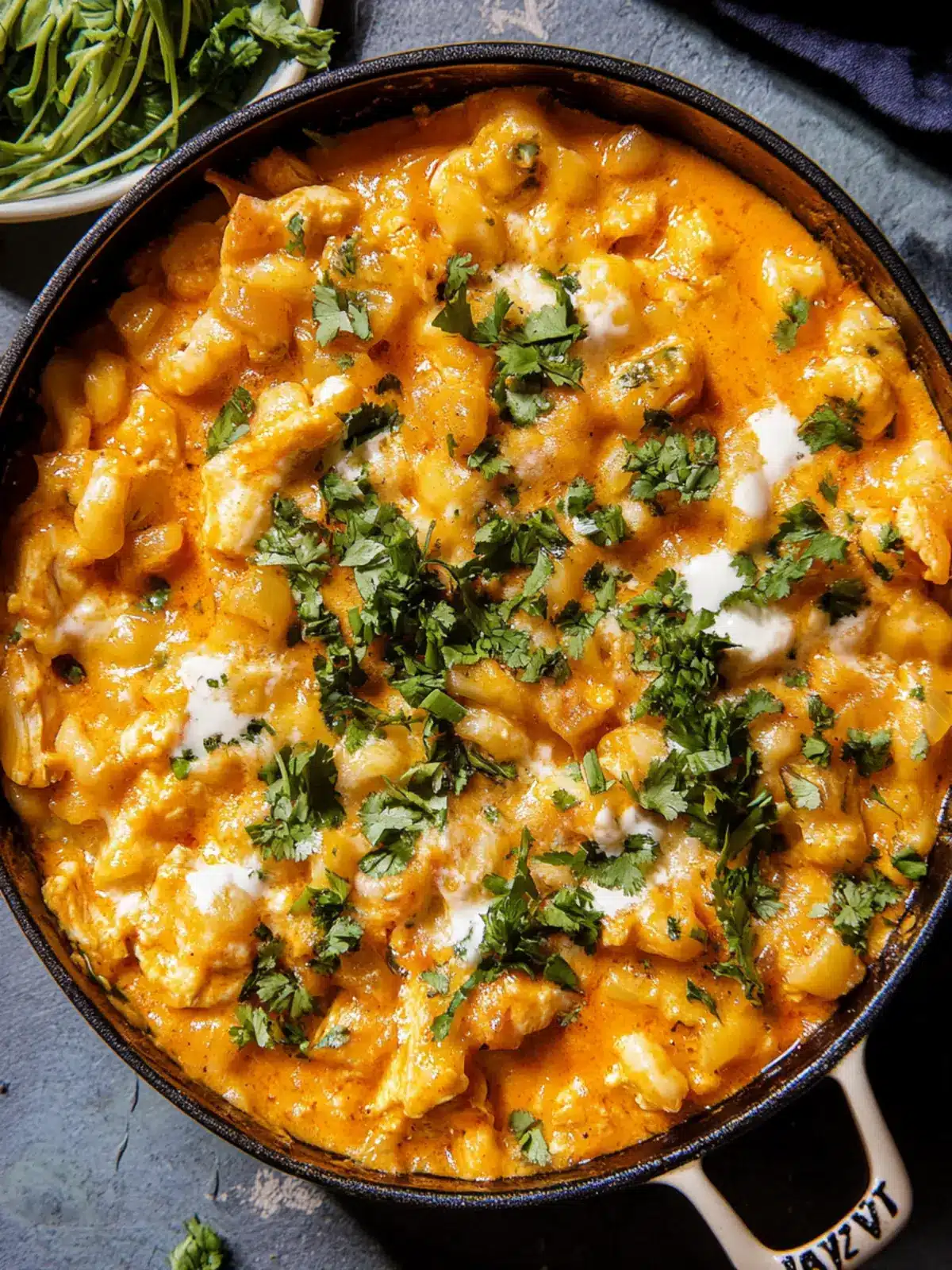 One Pot Buffalo Chicken Pasta Bake to Spice Up Dinner 4 One Pot Buffalo Chicken