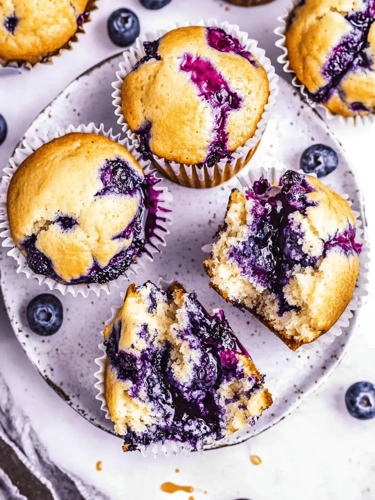 Delicious Vegan Blueberry Muffins Perfect for Any Breakfast 4 Vegan Blueberry Muffins