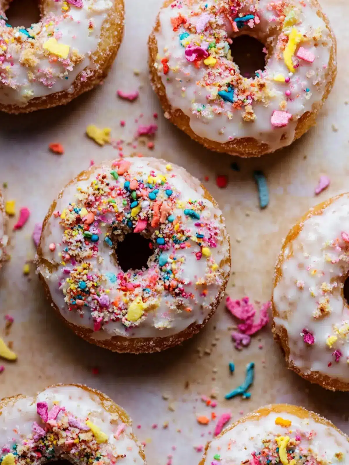 Irresistible Funfetti Coffee Cake Donuts for Any Celebration 2 Funfetti Coffee Cake Donuts