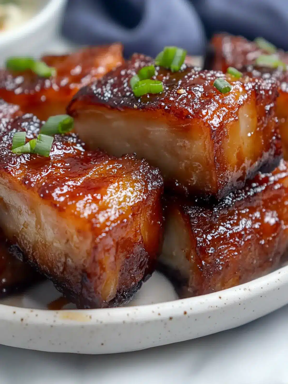 Honey Glazed Pork Belly in the Air Fryer for Crispy Bliss 4 Honey Glazed Pork Belly in the Air Fryer