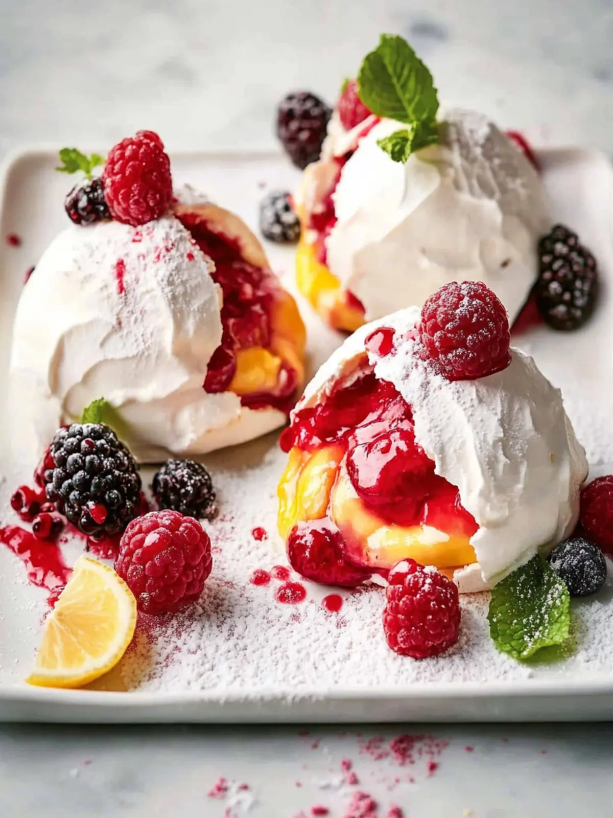 Crispy Pavlova Bombs: Jaw-Dropping Sweet Treats to Impress 4 Crispy Pavlova Bombs