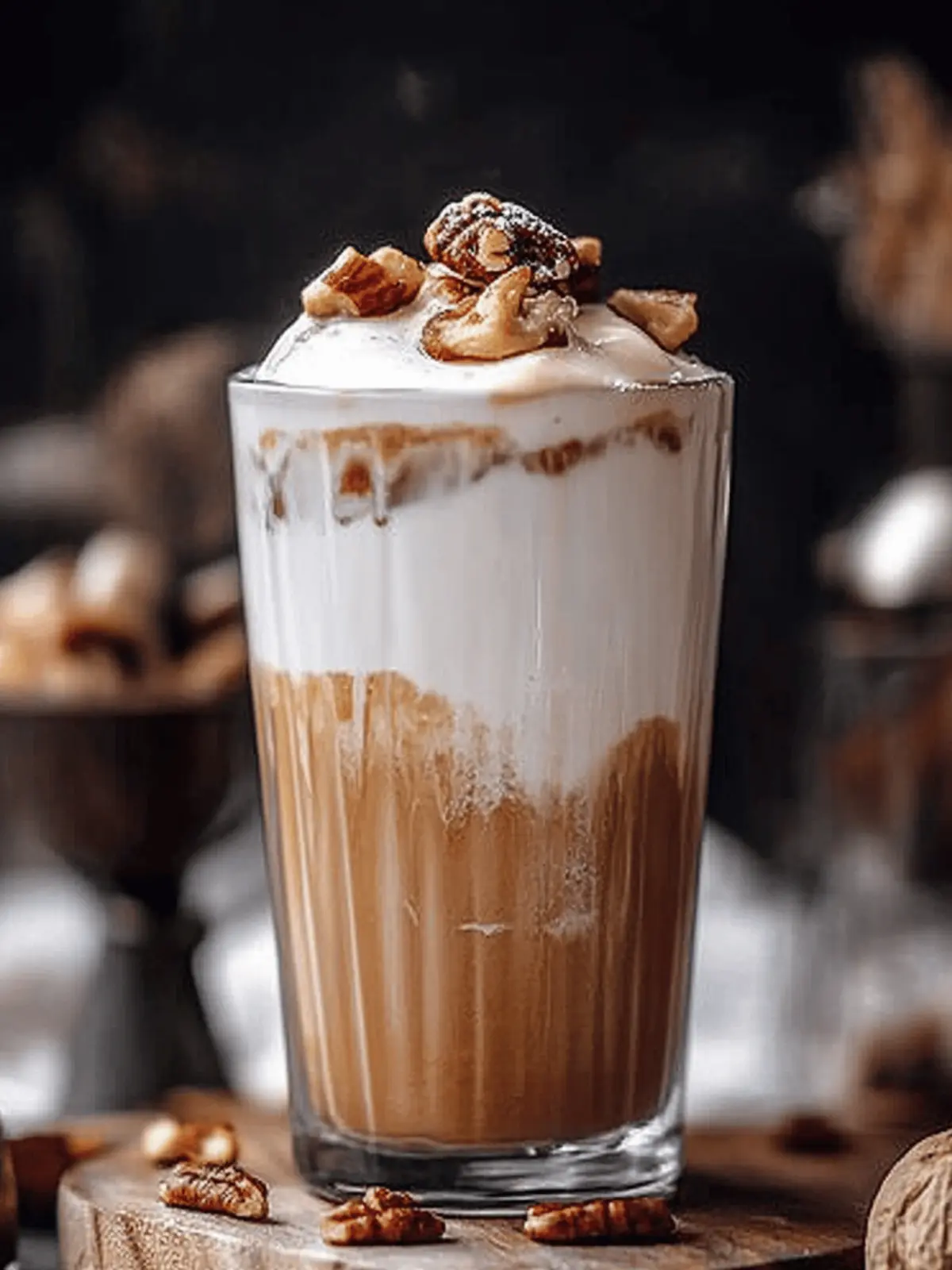 Iced Pecan Crunch Oatmilk Latte with Cold Foam Bliss 2 Iced Pecan Crunch Oatmilk Latte with Cold Foam