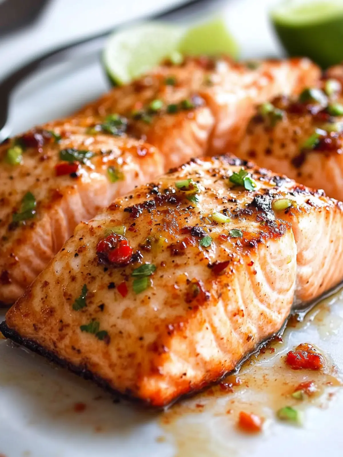 Baked Chili Lime Salmon: Zesty Flavor in Just 25 Minutes 3 Baked Chili Lime Salmon