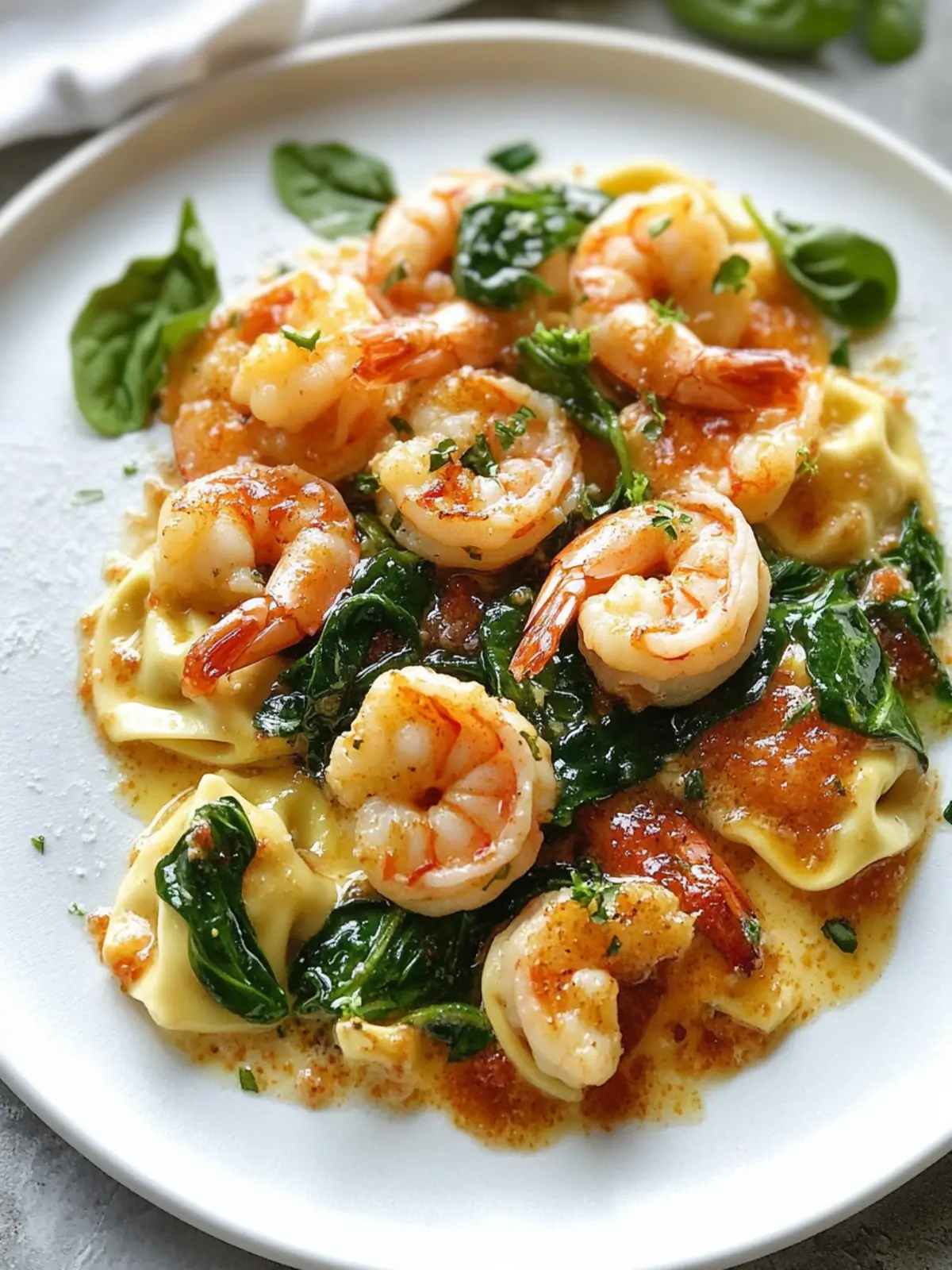 Dreamy Velvety Shrimp & Spinach Tortellini in Just 30 Minutes 3 Dreamy Velvety Shrimp & Spinach Tortellini