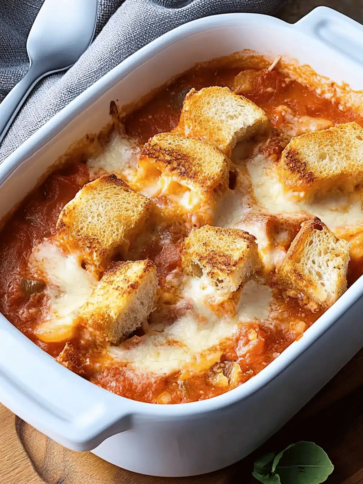 Comforting Tomato Soup and Grilled Cheese Casserole Delight 2 Tomato Soup and Grilled Cheese Casserole