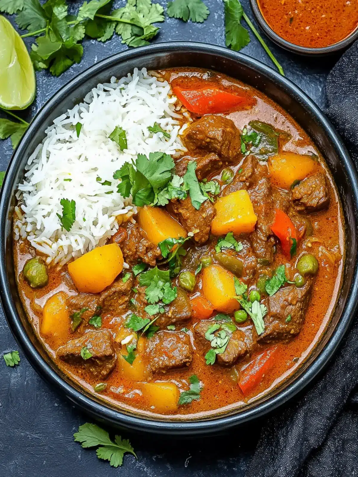Easy Slow Cooker Beef Curry for Cozy Weeknight Dinners 3 Slow Cooker Beef Curry
