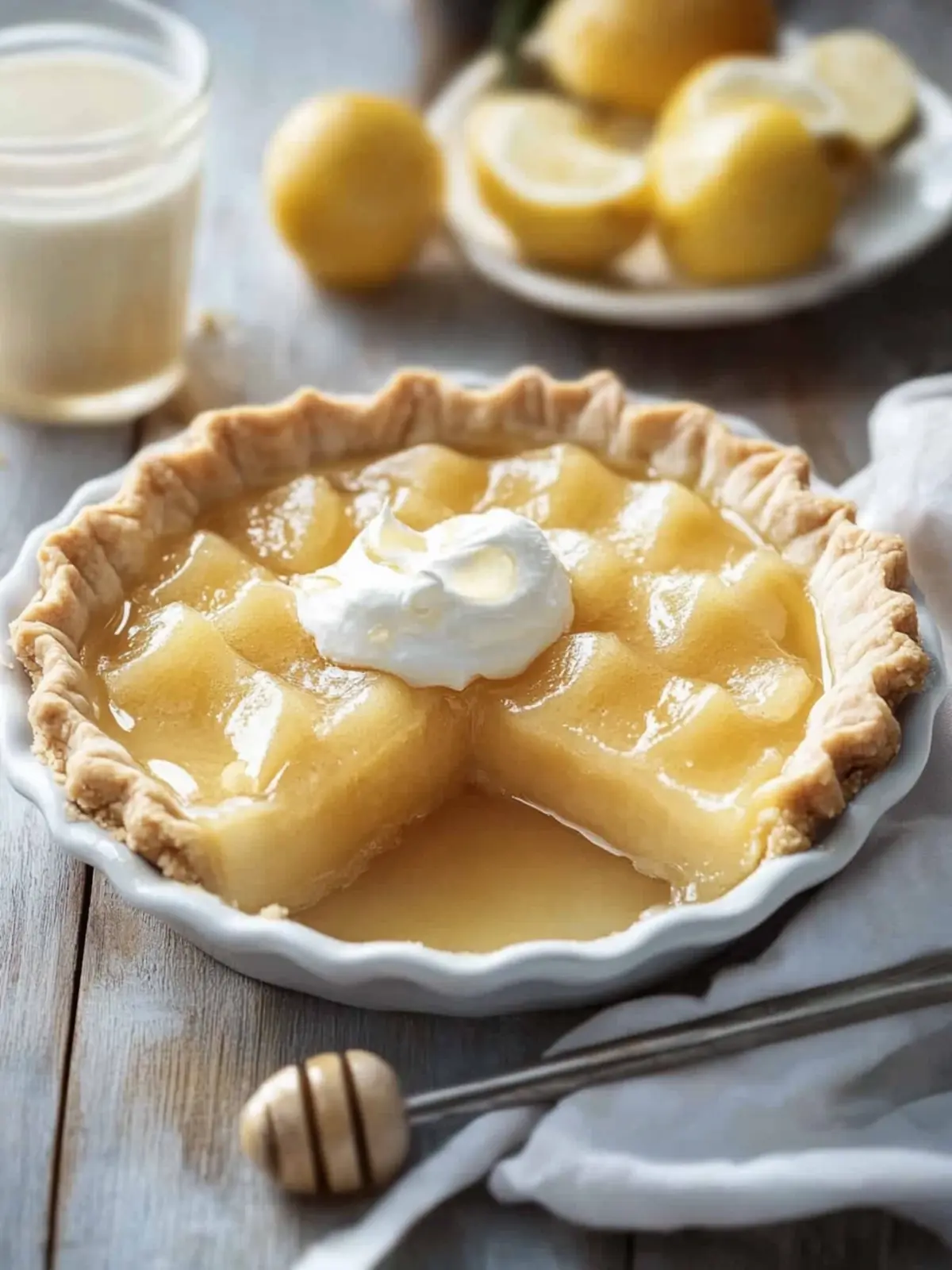 Irresistibly Creamy Honey Pie with Flaky Crust Delight 2 Honey Pie