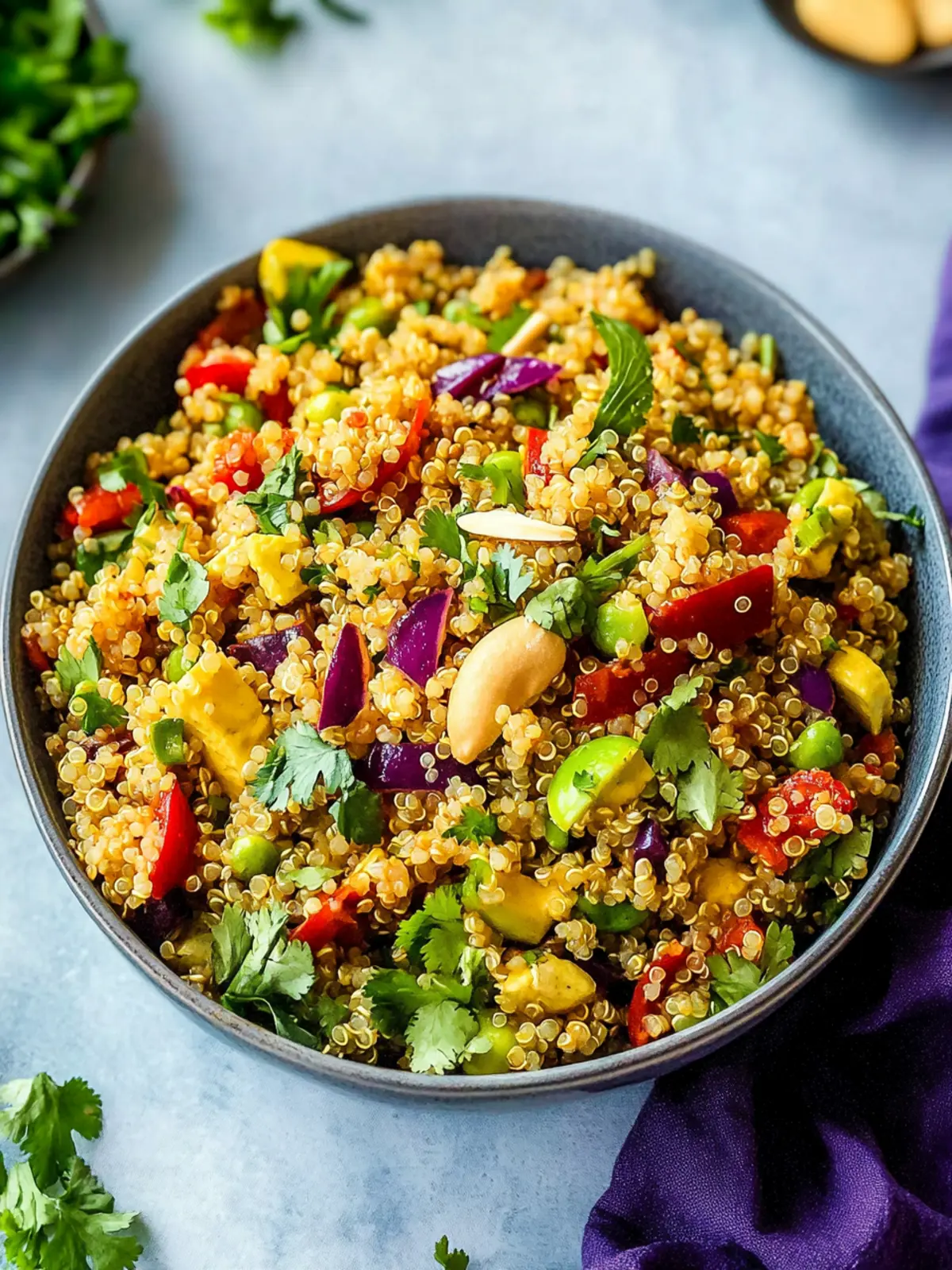 Delicious Curried Quinoa Salad for Healthy Meal Prep Bliss 4 Curried Quinoa Salad