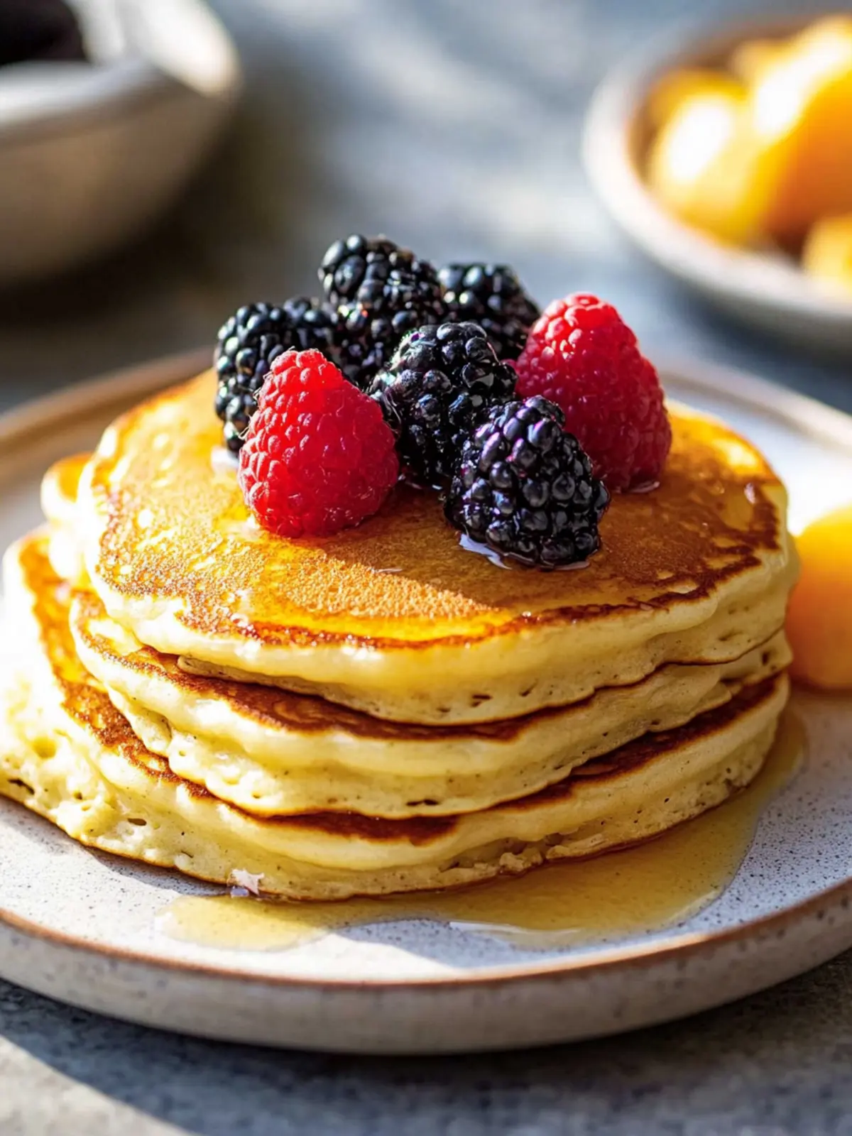 Fluffy Egg-Free Pancakes Made with Pantry Staples Joyfully! 4 Egg-Free Pancakes (Easy, Fluffy, Made With Pantry Staples)
