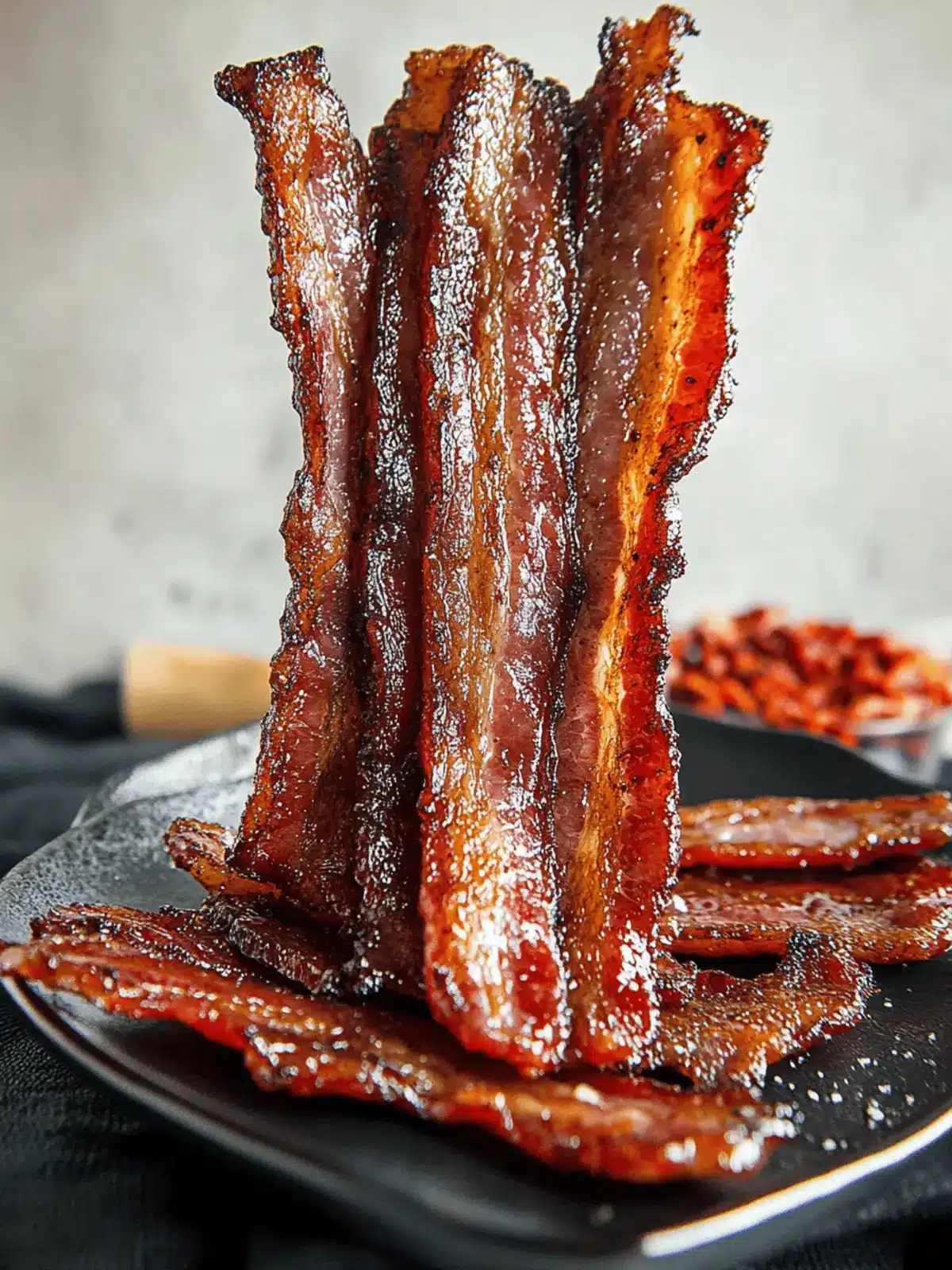 Maple Candied Bacon Bliss Crisp, Sweet, and Oh So Irresistible 3 Maple Candied Bacon