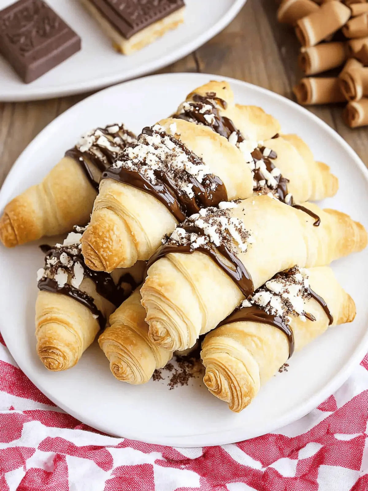 Indulge in S'mores Crescent Rolls for Sweet Nostalgia 3 S'mores Crescent Rolls