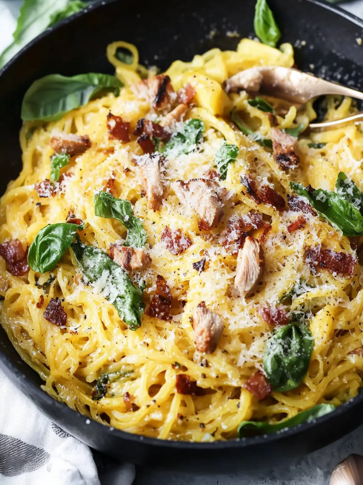 Delicious Spaghetti Squash Carbonara: A Guilt-Free Treat 4 Spaghetti Squash Carbonara