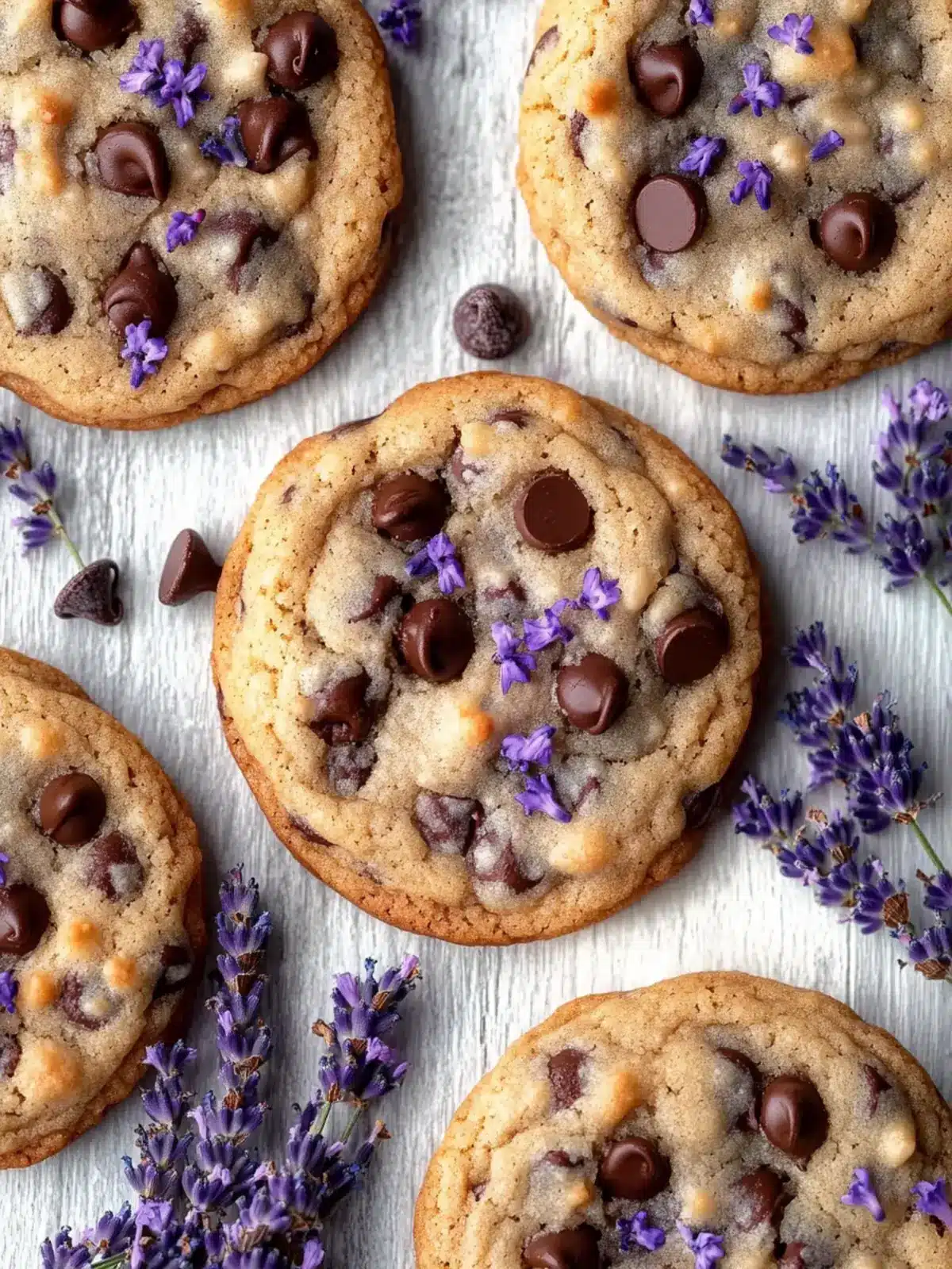 Lavender Chocolate Chip Cookies for a Unique Flavor Twist 2 Lavender Chocolate Chip Cookie