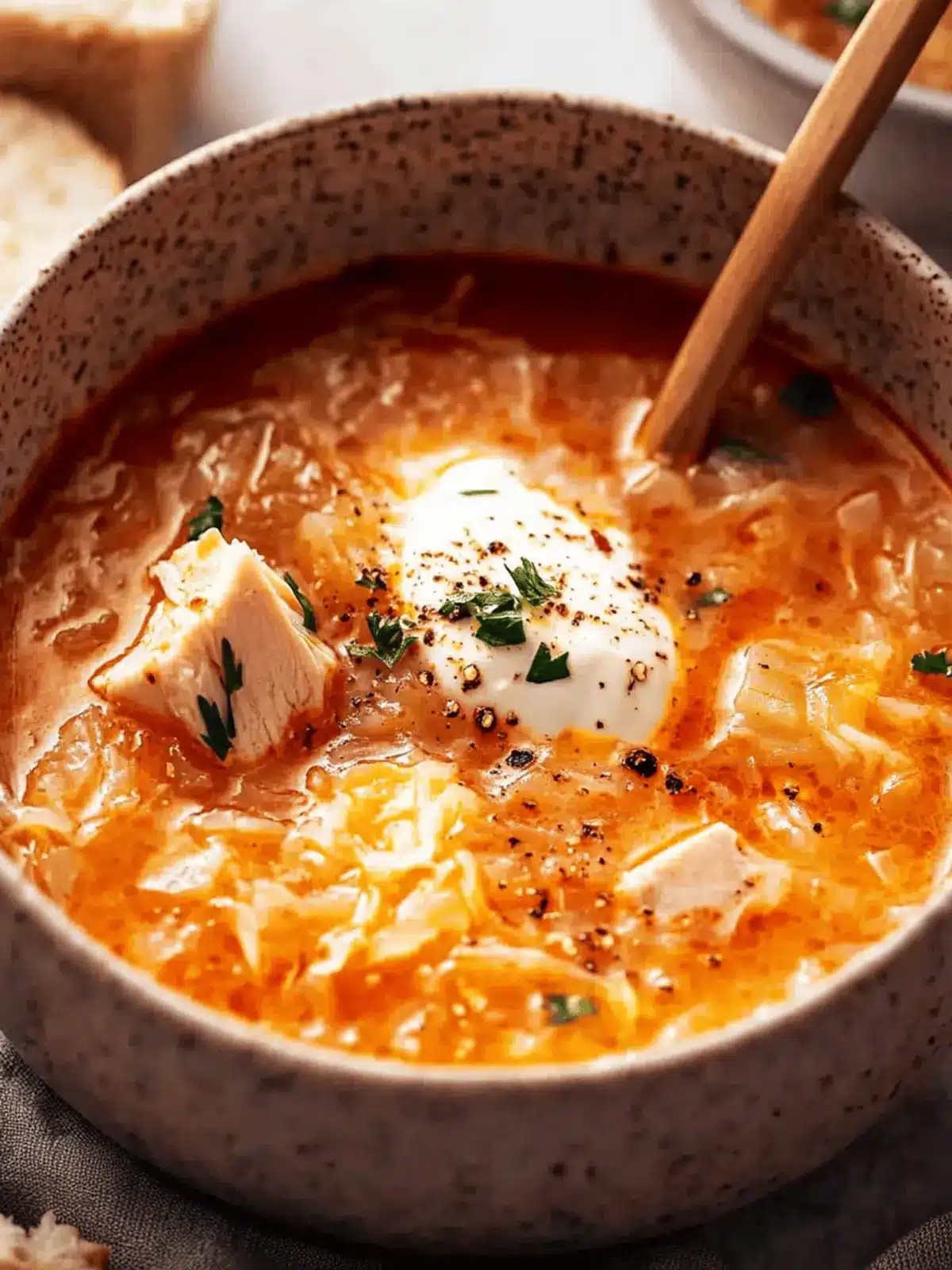 Hearty Sauerkraut Soup with Pork Ribs for Cozy Nights 4 Sauerkraut Soup