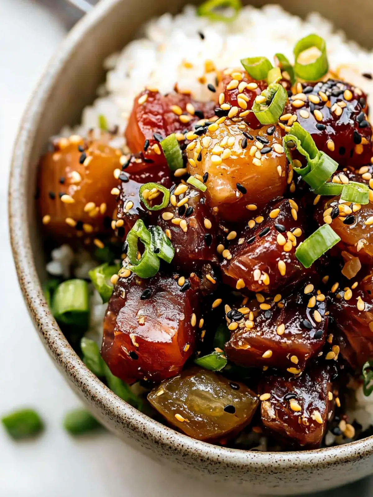 Irresistibly Fresh Homemade Shoyu Ahi Poke You ll Love 2 Homemade Shoyu Ahi Poke (Hawaiian Tuna Poke)