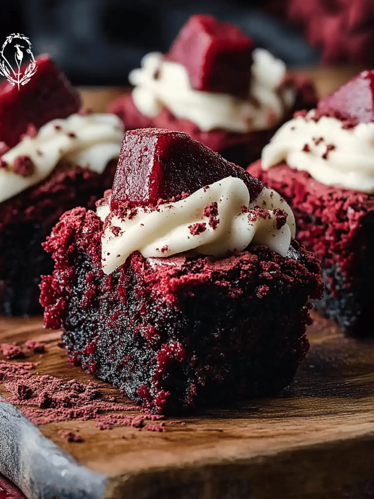 Decadent Vampire Bite Red Velvet Brownies for a Spooky Treat 4 Vampire Bite Red Velvet Brownies