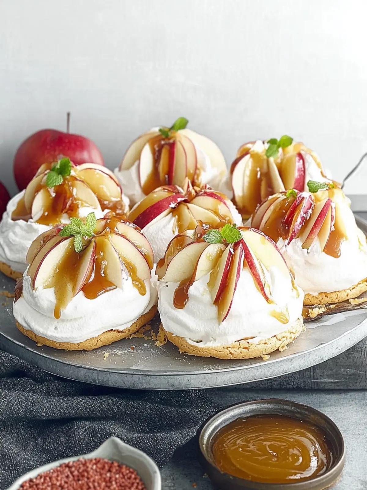 Irresistible Caramel Apple Pavlova for Your Next Gathering 2 Caramel Apple Pavlova