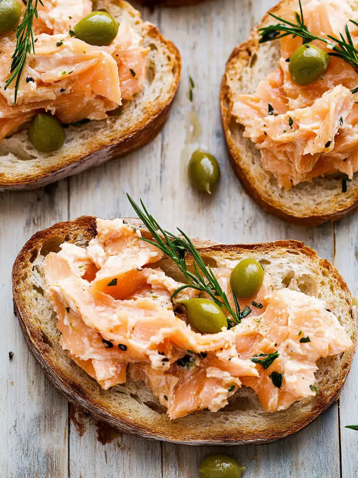 Savory Smoked Salmon Crostini for Effortless Entertaining 4 Smoked Salmon Crostini