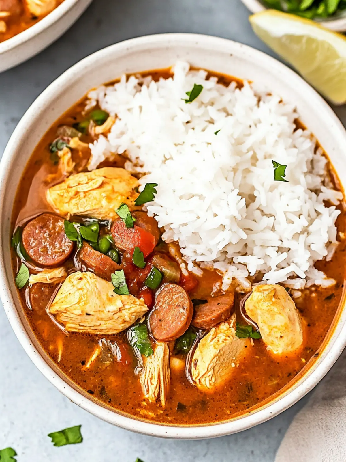 Savory Chicken and Sausage Gumbo for Cozy Nights In 4 Chicken and Sausage Gumbo
