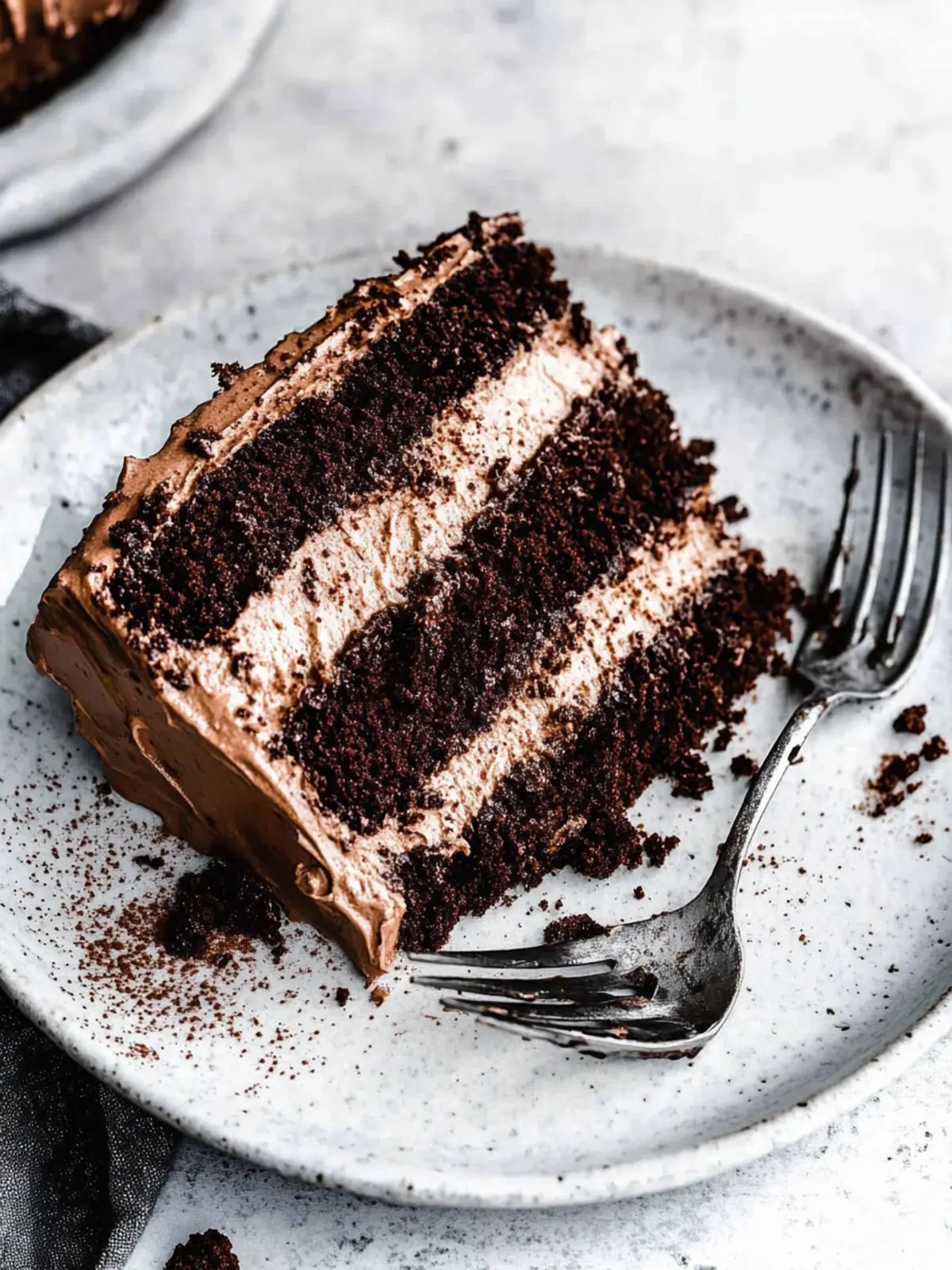 Indulge in Chocolate Mousse Cake with Diplomat Cream Bliss 2 Chocolate Mousse Cake with Diplomat Cream