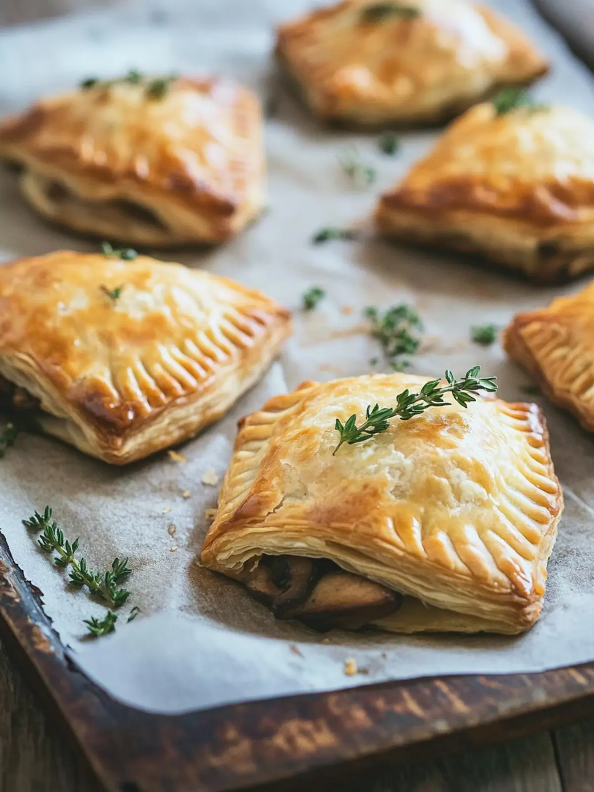 Mushroom, Thyme, and Mascarpone Parcels for Cozy Nights 3 Mushroom, Thyme, and Mascarpone Parcels
