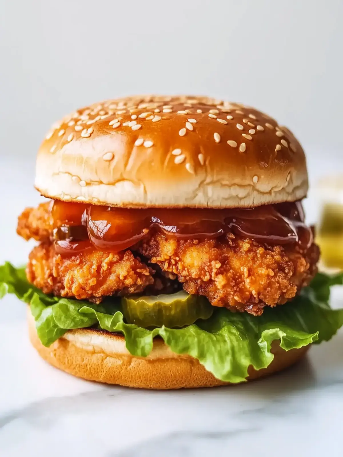 Crispy Hot Honey Chicken Sandwich That Will Wow Your Taste Buds 3 Crispy Hot Honey Chicken Sandwich
