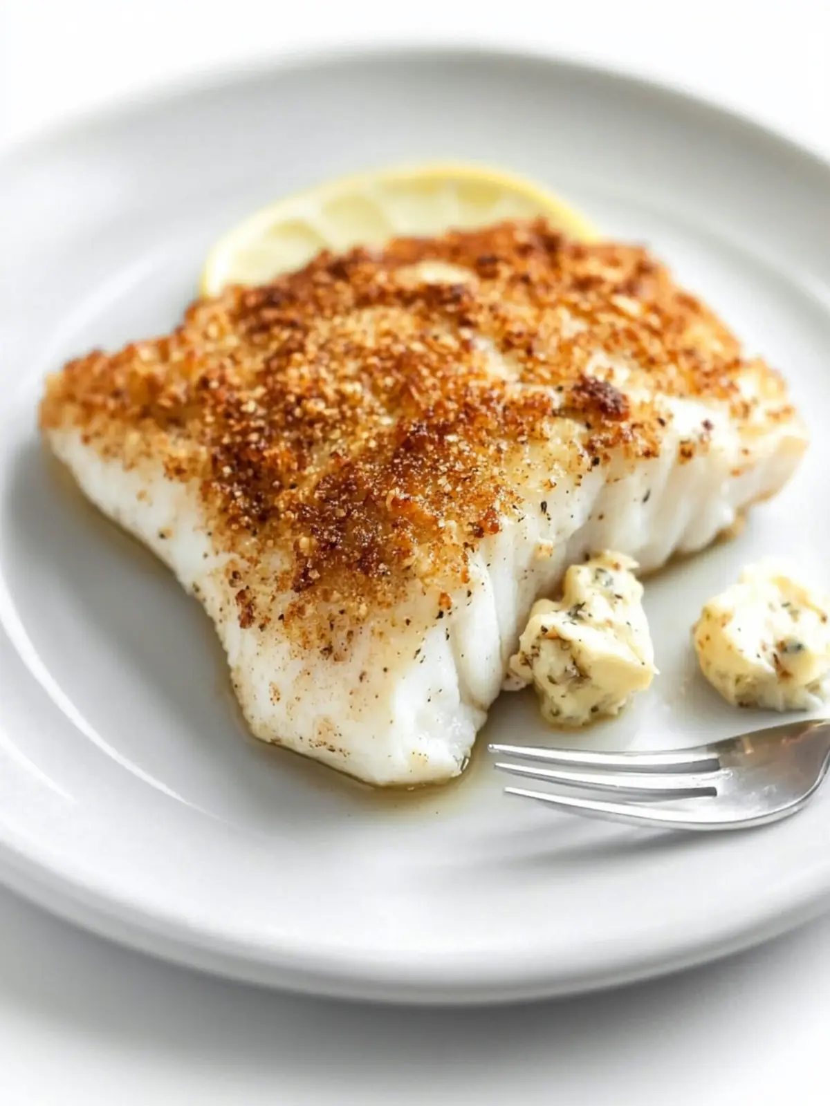 Almond-Crusted Halibut with Lemon Garlic Butter Bliss 2 Almond-Crusted Halibut with Lemon Garlic Butter