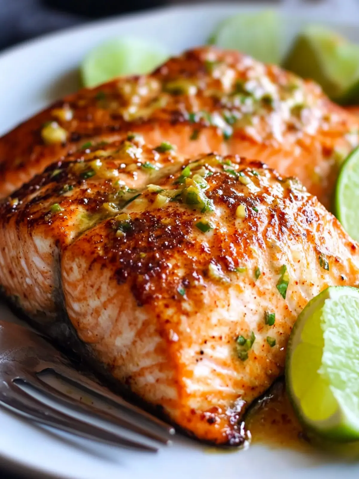 Baked Chili Lime Salmon: Zesty Flavor in Just 25 Minutes 2 Baked Chili Lime Salmon