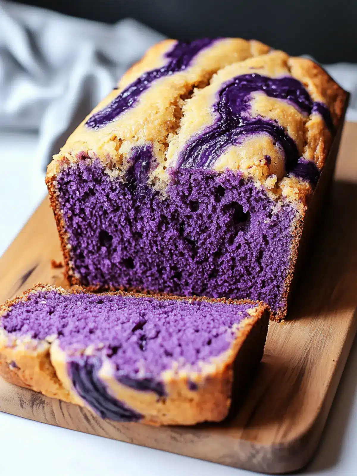 Irresistibly Moist Marbled Ube Banana Bread Recipe 4 Marbled Ube Banana Bread