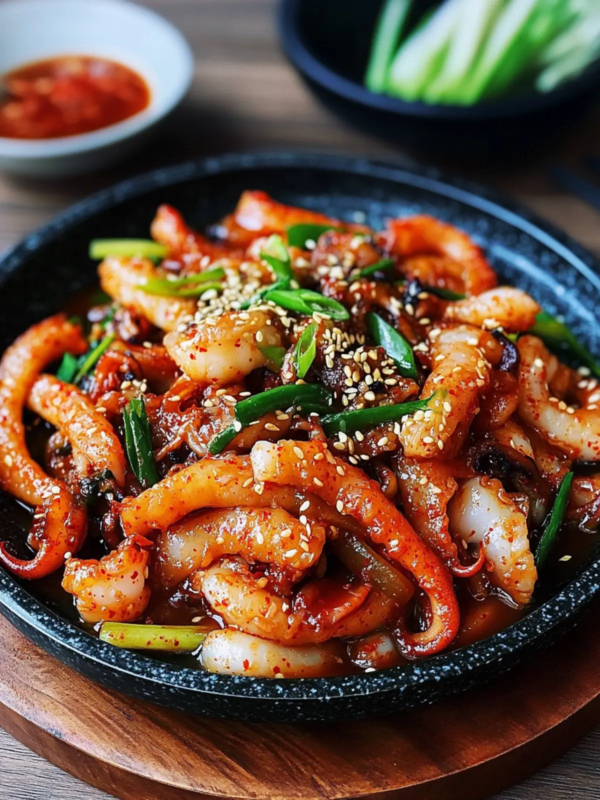 Savor Easy Korean Spicy Octopus Stir Fry Nakji-bokkeum Today 4 Easy Korean Spicy Octopus Stir Fry (Nakji-bokkeum)