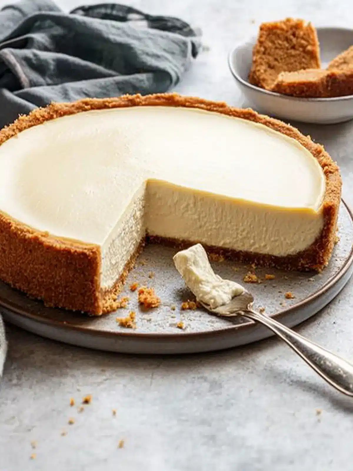 Luscious Ricotta Cheesecake with Zwieback Crust Magic 2 Ricotta Cheesecake