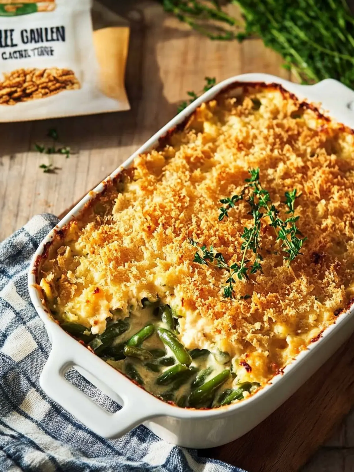 Cheddar Green Bean Casserole: A Cozy Twist on Tradition 4 Cheddar Green Bean Casserole