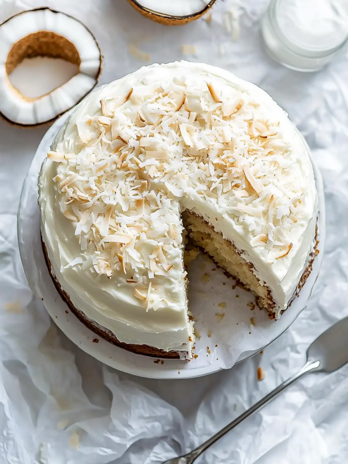 Irresistible Vegan Coconut Cake for Sweet Moments at Home 4 Vegan Coconut Cake