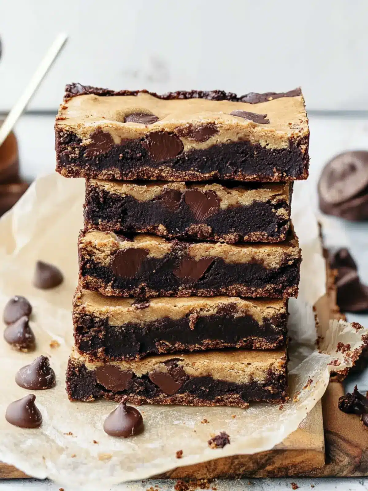 Decadent Brownie Cookie Dough Bars You Can t Resist 2 Brownie Cookie Dough Bars