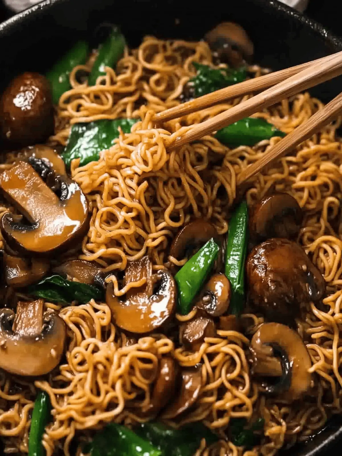 Savory Asian Mushroom Ramen Noodles for a Cozy Night In 3 Asian Mushroom Ramen Noodles