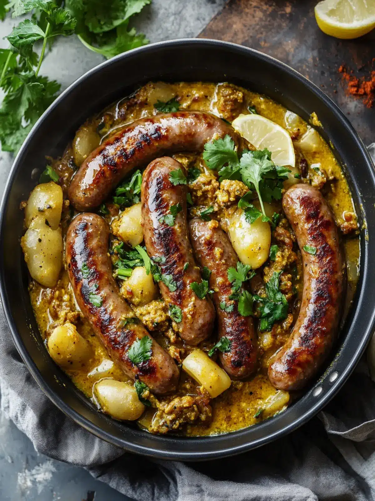 Savor Australian Curried Sausages for Cozy Comfort Nights 4 Australian Curried Sausages