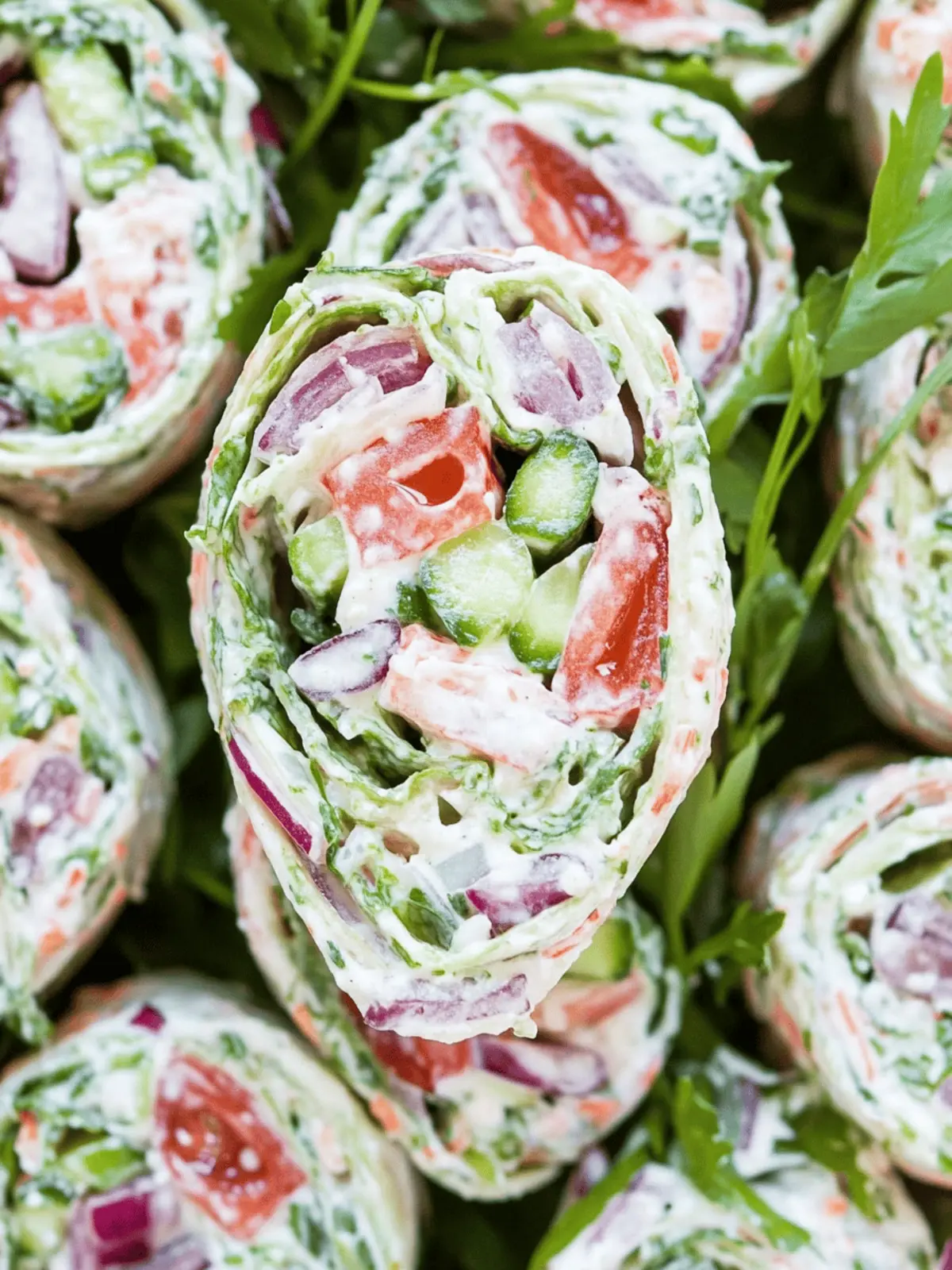 Delicious Greek Salad Pinwheels for Quick and Easy Snacking 3 Greek Salad Pinwheels