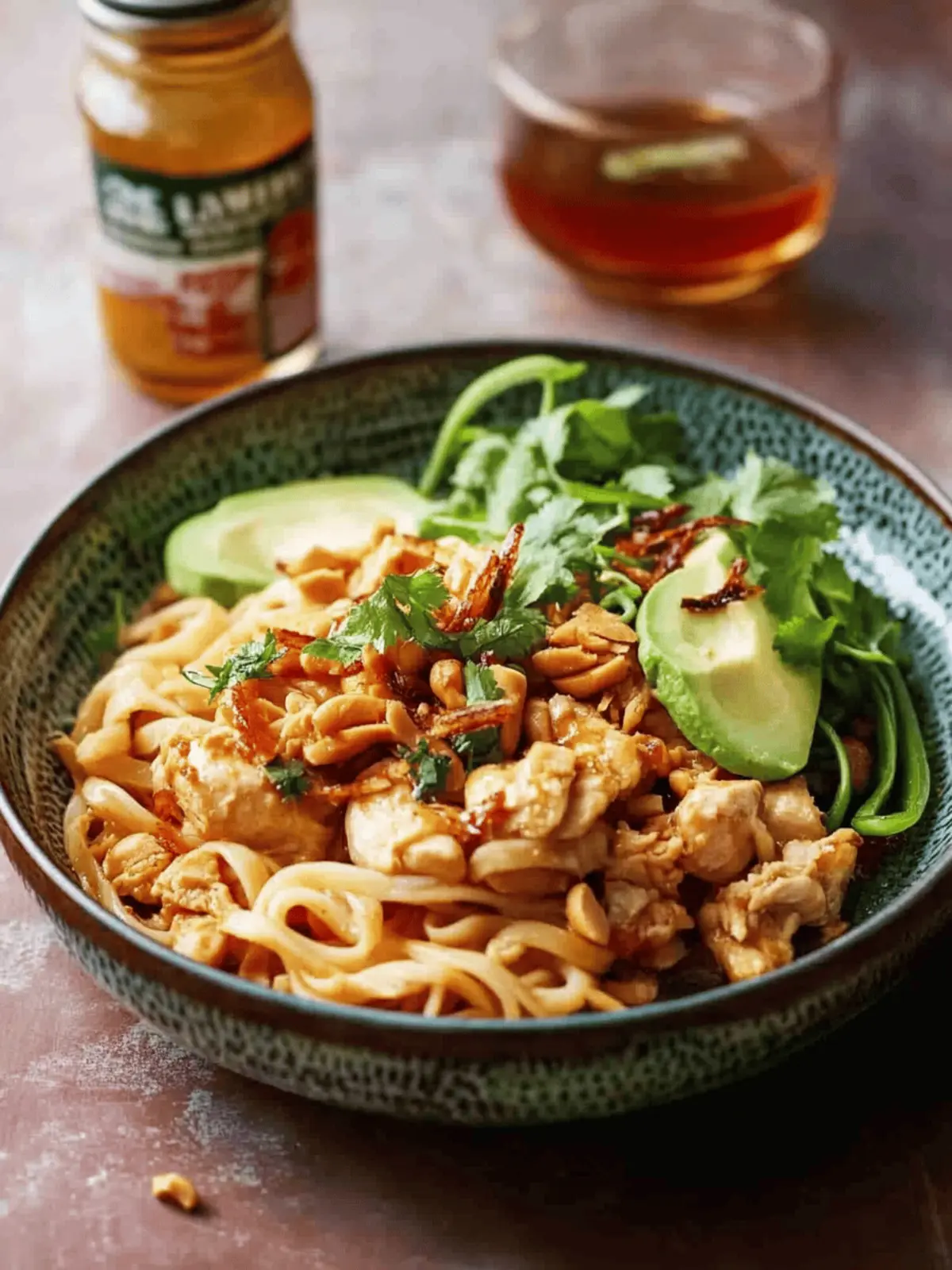 Savory One-Pan Coconut Chicken and Peanut Noodles Delight 4 One-Pan Coconut Chicken and Peanut Noodles