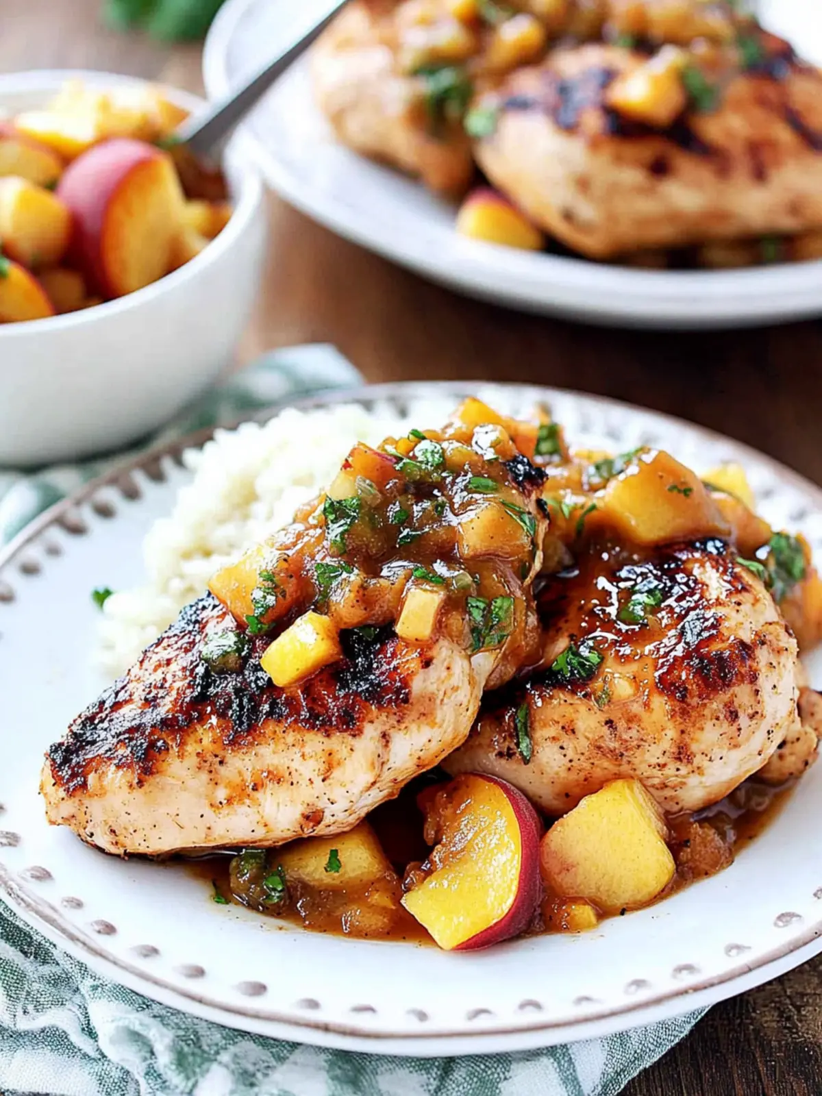 Grilled Chicken with Peach Chipotle Sauce for Ultimate Flavor 4 Grilled Chicken with Peach Chipotle Sauce