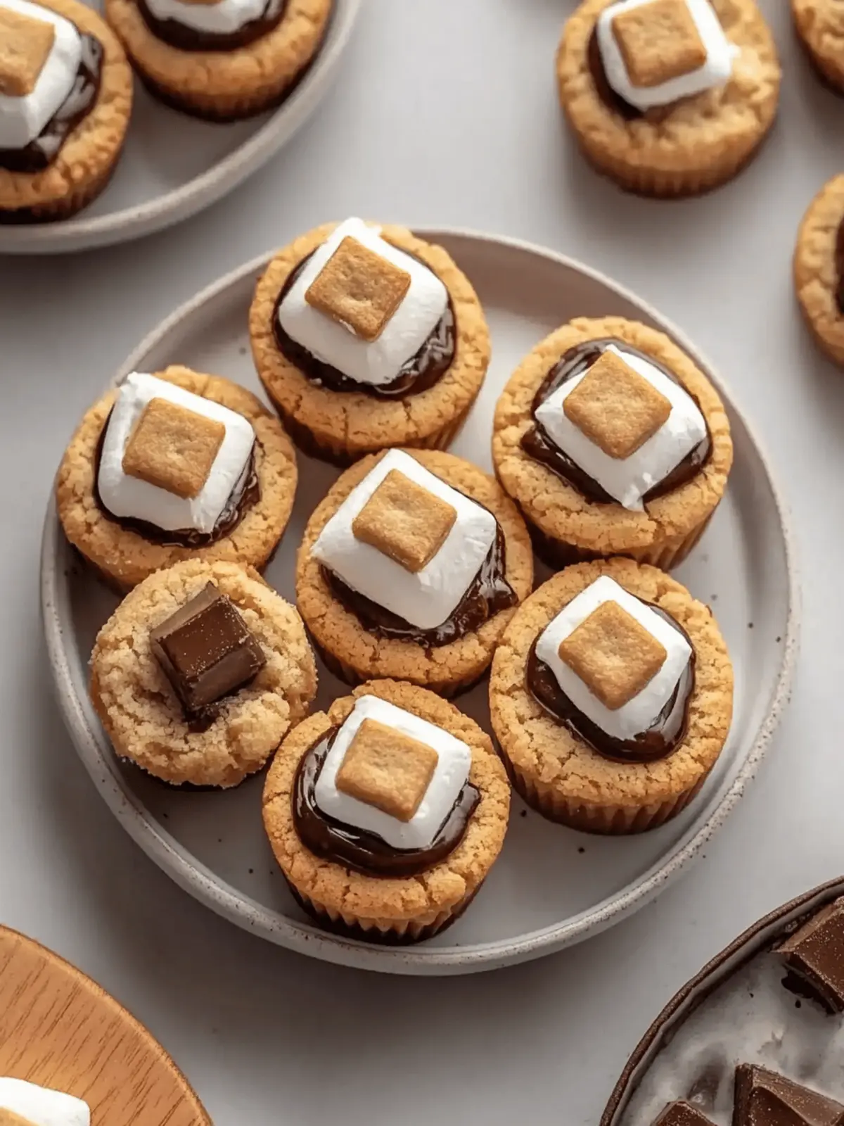 Irresistible Warm S'Mores Cookie Cups for Cozy Gatherings 2 Warm S'Mores Cookie Cups