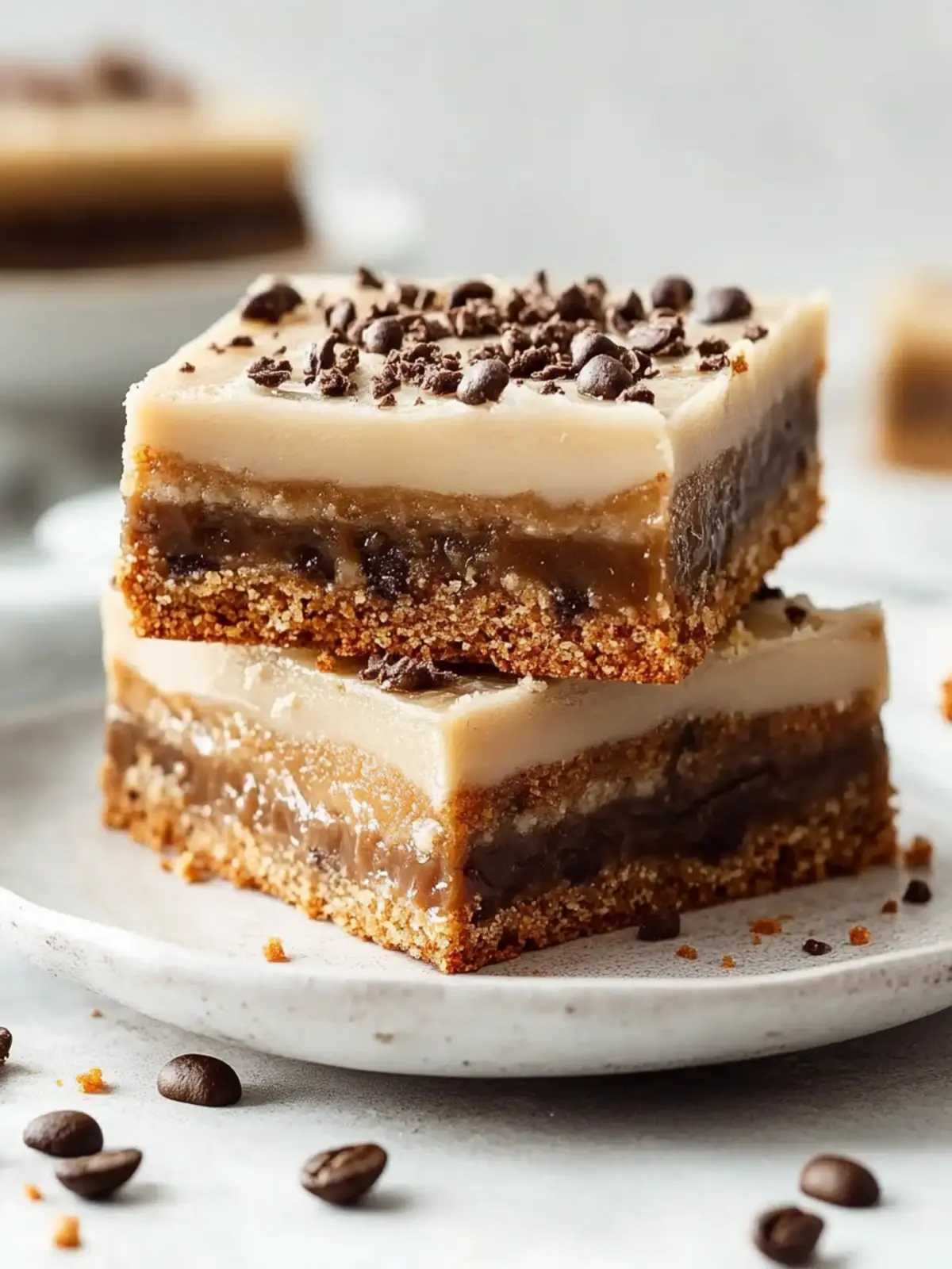 Deliciously Easy Coffee Cookie Bars with Sweetened Condensed Milk Topping 2 Easy Coffee Cookie Bars with Sweetened Condensed Milk Topping