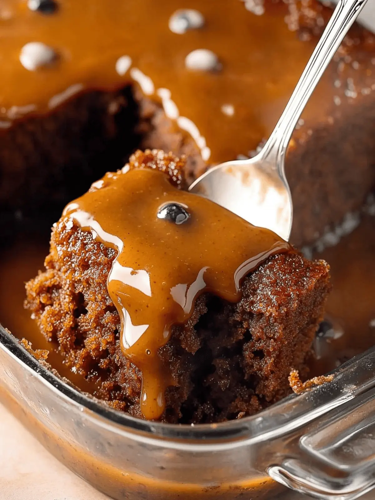 Indulge in Sticky Gingerbread Sponge Pudding Bliss 3 Sticky Gingerbread Sponge Pudding