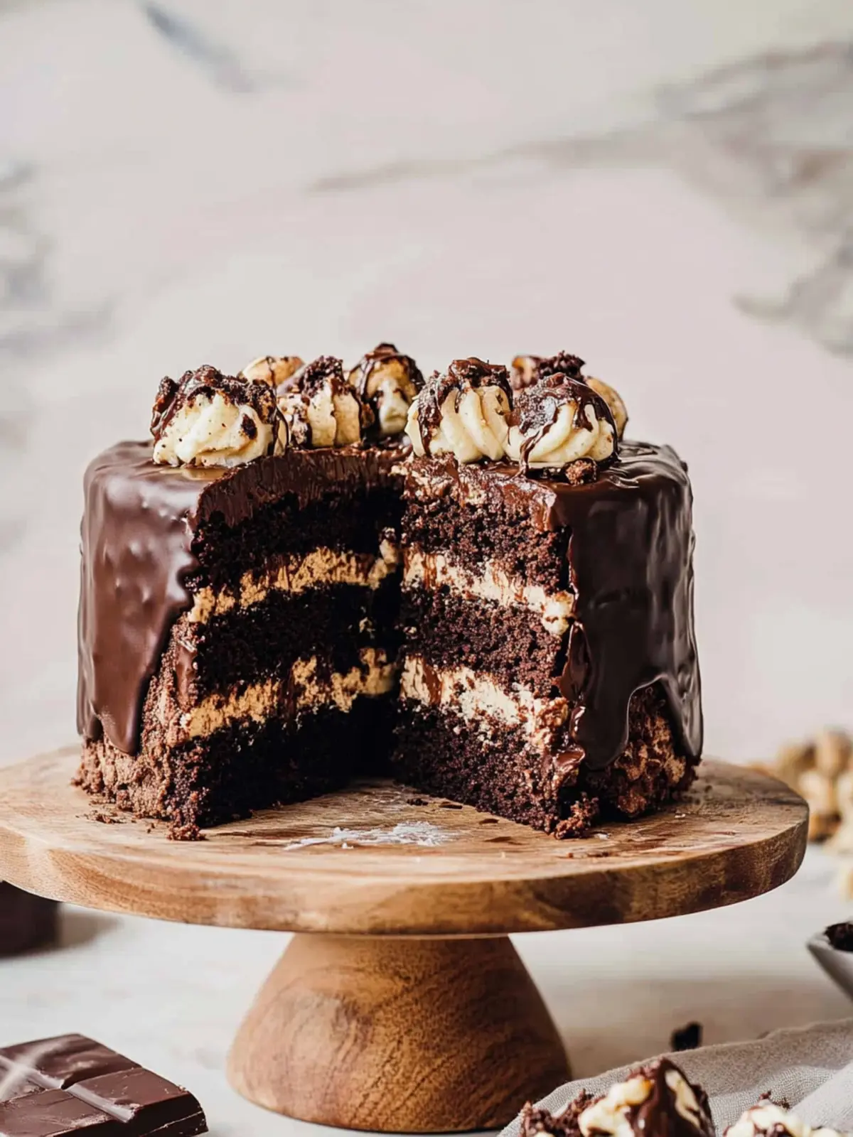 Decadent Chocolate Cookie Brownie Cake You'll Love to Bake 2 Chocolate Cookie Brownie Cake