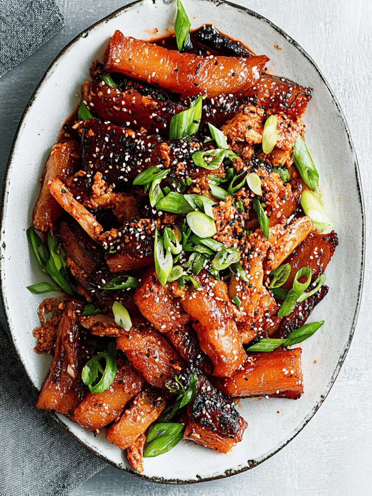 Crispy Korean Pork Belly Ready in 30 Minutes Delight 4 Korean Pork Belly