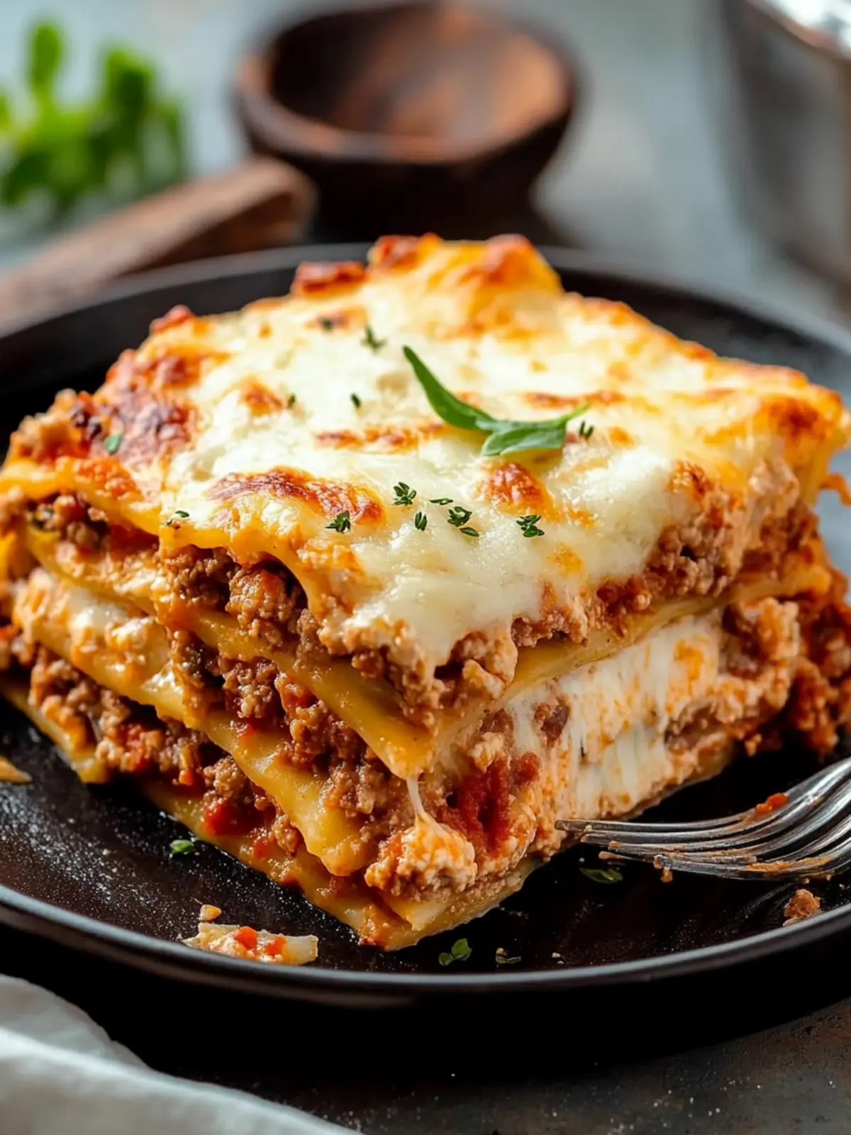 Low Carb Keto Lasagna with Cheesy Noodles You ll Love 4 Low Carb Keto Lasagna