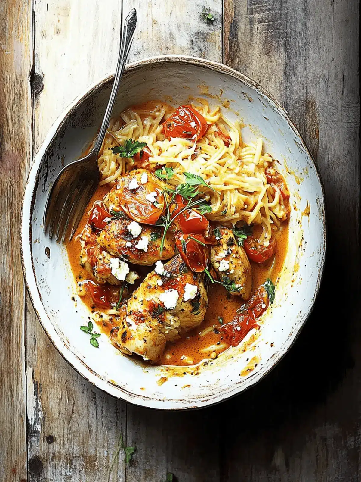 Creamy Tomato Chicken with Feta: Your 30-Minute Dinner Hero 3 Creamy Tomato Chicken with Feta