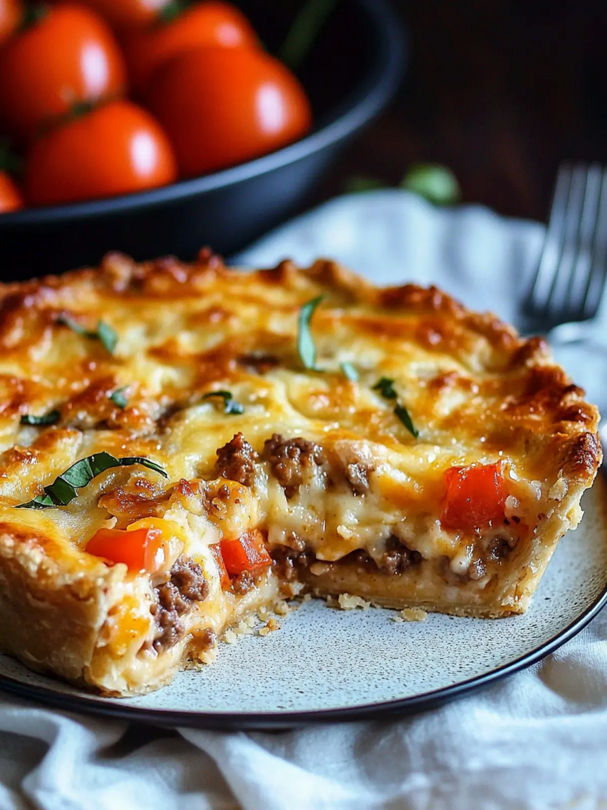 Keto Cheeseburger Pie: A Delicious Low-Carb Family Favorite 4 Cheeseburger Pie