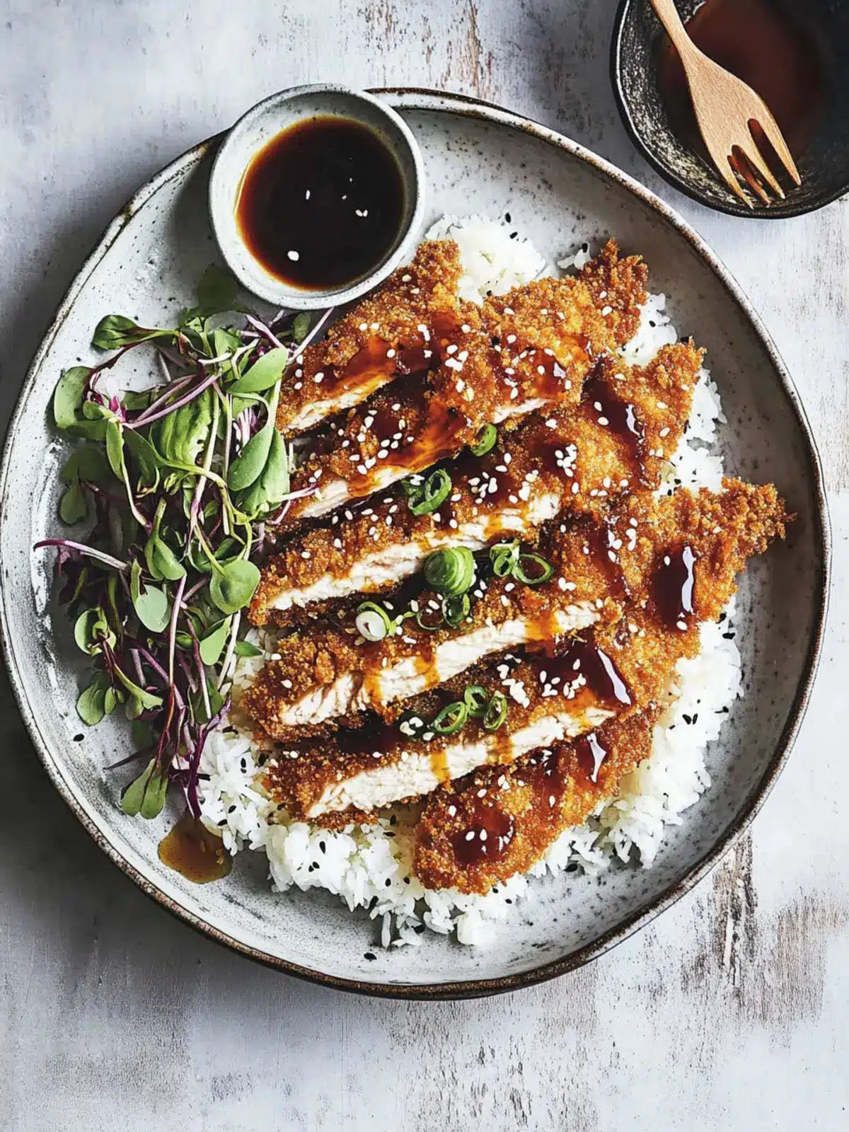 Flavor-Packed Wasabi & Sesame Chicken Schnitzel Katsu Delight 4 Wasabi & Sesame Chicken Schnitzel (Katsu)