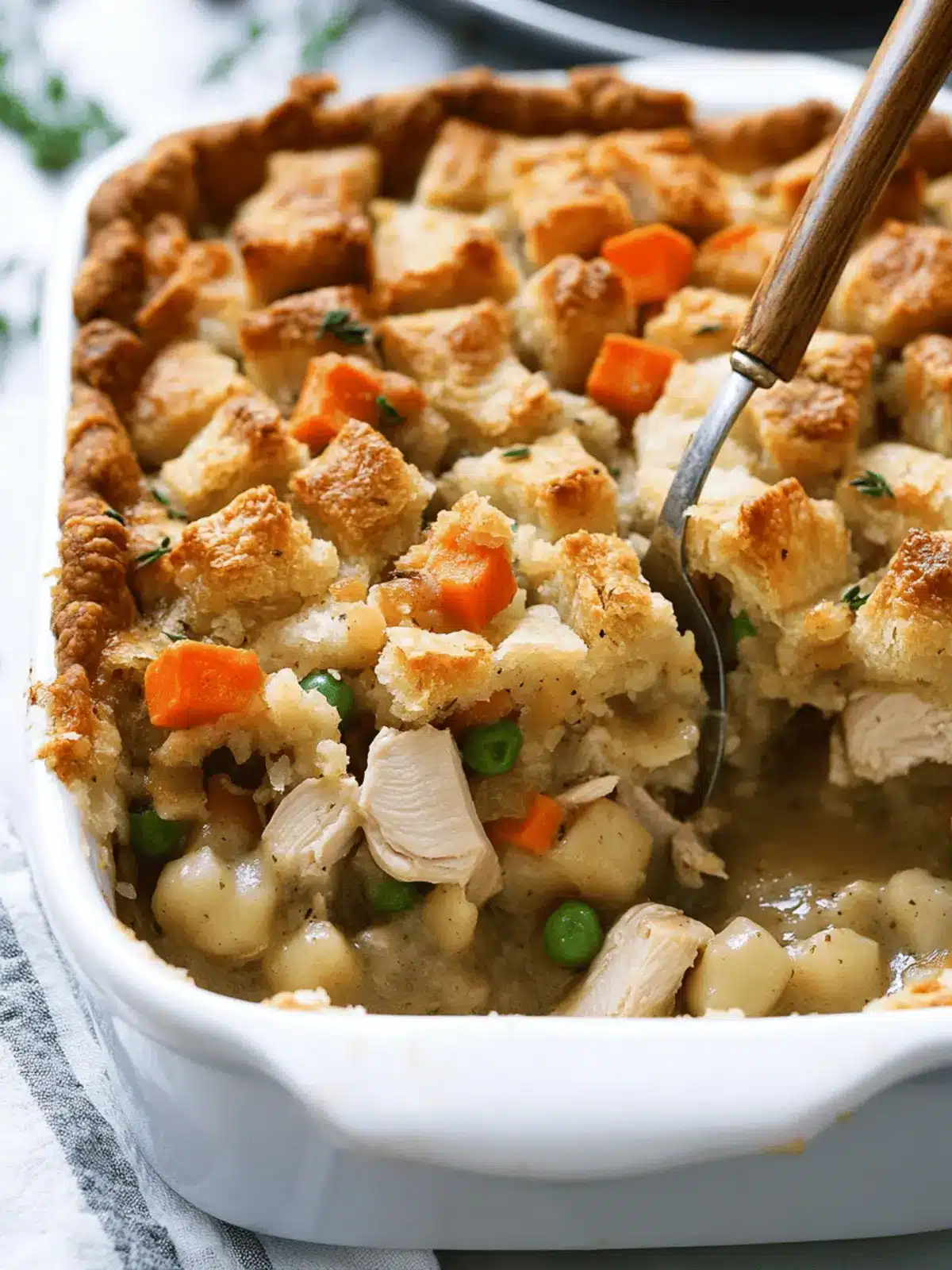 Scrumptious Leftover Thanksgiving Turkey Pot Pie with Stuffing Crust 3 Leftover Thanksgiving Turkey Pot Pie with Stuffing Crust