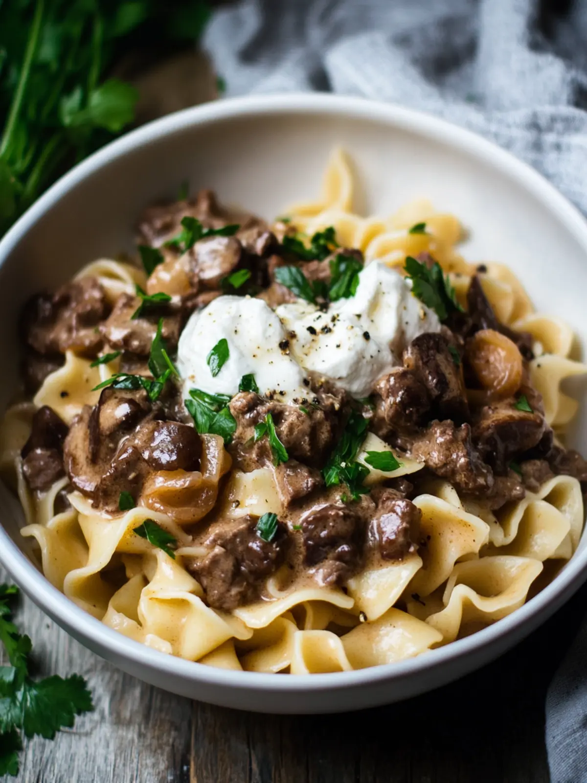 Easy Beef Stroganoff: Comfort Food Your Family Will Love 2 Easy Beef Stroganoff